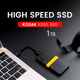 Зовнішній диск SSD 1TB Kodak X200, USB Type-C 3.1 Чорний (1015-140-01) - зображення 2