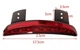 Стоп сигнал для мотоцикла Harley XL883/1200LED червоний - зображення 2