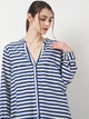 Рубашка женская Zara 4387/564 XS Синяя (04387056044018) - изображение 4