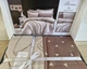 Турецька постільна білизна First Choice Cotton Satin Rovena Soil євро - зображення 3
