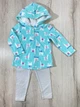 Костюм для девочки Carters 239G514 83-86 см Зеленый - изображение 1