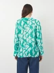 Рубашка женская Zara 9878/150 S Зеленая (09878150112024) - изображение 2