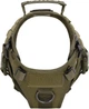 Тактическая шлейка с системой MOLLE и ручкой для собак хаки - изображение 4