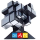 Кубик Рубіка срібний Smart Cube SC351 Дзеркальний - изображение 2