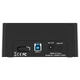 Док-станція Maiwo для HDD 2.5"/3.5" SATA/SSD 3хUSB 3.0 (K308H 6372) Чорна - зображення 3