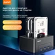 Док-станція клонувальник Maiwo для двох SSD/HDD 2.5/3.5" SATA 3xUSB 3.0 (K3082H 6396) Чорна - зображення 7