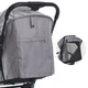 Прогулочная коляска EL CAMINO ME 1129 LINK Silver Striped - изображение 9