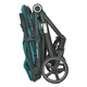 Дитяча прогулянкова коляска EL CAMINO LYRA ME 1099 Sea green, коляска-книжка всесезонна Бірюза - зображення 11