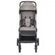 Дитяча прогулянкова коляска EL CAMINO LINK ME 1129 Beige Striped, коляска-книжка всесезонна бежева - зображення 5