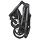 Дитяча прогулянкова коляска EL CAMINO AVENUE ME 1128 Jet Black, коляска-книжка всесезонна чорна - зображення 6
