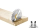 Диск пильный WOOD UNIVERSAL HW 160x1.8x20 W28 Festool 205551 - изображение 2