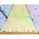 Зонт складной механический Fulton Brollymap London Map мультиколор женский с принтом карты 61606 - изображение 2
