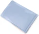 Шкіряний затискач для грошей унісекс з натуральної шкіри горизонтальний для купюр і карт з тисненням, жовто-блакитний 60873 - зображення 4