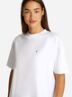 Футболка бавовняна жіноча Calvin Klein Jeans J20J225113-YAF XS Біла (8720639930692) - зображення 1