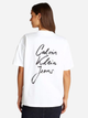 Футболка бавовняна жіноча Calvin Klein Jeans J20J225113-YAF XS Біла (8720639930692) - зображення 2