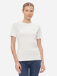 Koszulka damska bawełniana Tommy Hilfiger WW0WW40587-YBL L Biała (8720646208494) - obraz 1