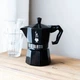 Кофеварка гейзерная для плиты алюминий 3 чашки Bialetti черный - изображение 6