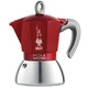 Гейзерная кофеварка Bialetti 150 мл Moka Induction Red 4 чашки (27E6C9661772) - изображение 1