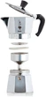 Гейзерная кофеварка Bialei Moka Express 60 мл. 1 чашка Store - изображение 7