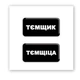 Об'ємна 3D наклейка "Тємщікі" стікер для декора телефона, ноутбука, блокнота SX-252 - зображення 2