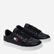 Sneakersy męskie skórzane Tommy Jeans EM0EM01574-BDS 43 Czarne (8720638211259) - obraz 2