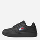Sneakersy damskie skórzane do kostki Tommy Jeans EN0EN02505 39 Czarne (8720646012268) - obraz 3