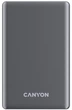 Powerbank Canyon OnPower 505 slim Magsafe 5000 mAh PD20W Dark Grey (CNS-CPB505DG) - obraz 1