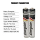 Батарейка Energizer AAAA, LR61 bat Alkaline 2шт (7638900202410) - изображение 3