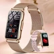 Смарт-годинник UWatch Mioband Nano+ Gold 1,47 дисплей 1,47 з двома ремінцями - зображення 2