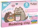 Пластилин YES Pusheen 8 цветов 160 г (540657) (4823095406573) - изображение 1