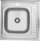 Кухонная мойка KRONER (KRP) Satin-6060L D0.6T160 - изображение 1