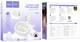 Навушники HOCO EW65 Shadow true wireless sleep BT headset, BT5.3, 30mAh, 500mAh, 4h, Milky white - зображення 3