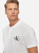 Поло чоловіче Calvin Klein Jeans J30J325664-YAF L Біле (8720639916269) - зображення 4