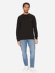 Світшот чоловічий Calvin Klein Jeans J30J327115-BEH S Чорний (8721107159195) - зображення 3