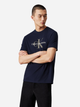 Футболка бавовняна чоловіча Calvin Klein Jeans 00040EM286-CEF 2XL Темно-синя (8720639845897) - зображення 1