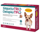 Жувальні таблетки від бліх, кліщів, глистів Simparica Trio для собак 1.25-2.5кг, 1 таблетка - изображение 1
