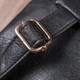Женская сумка Vintage 13х18х4 см черная из экокожи на два отделения 60731 - изображение 11