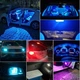 Яркий светодиод типа T10 W5W Ace Blue 12v ледяной синий - изображение 8