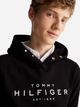 Bluza męska z kapturem kangurka Tommy Hilfiger MW0MW37455-BDS L Czarna (8720638261469) - obraz 4