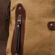 Спортивная сумка мужская планшет через плечо текстильная средняя Vintage Хаки 37924 - изображение 10