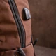 Текстильный рюкзак унисекс для путешествий и ноутбука из плотной ткани с USB разъемом коричневый 59305 - изображение 6