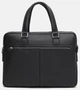 Чоловіча шкіряна сумка Borsa Leather стильна ділова сумка через плече 54149 - зображення 3