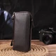 Практичный женский кошелек-клатч из натуральной зернистой кожи CANPELLINI 21617 Коричневый 55853 - изображение 6