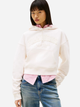 Худі жіноче Tommy Jeans DW0DW19413-YBH S Молочне (8720638462644) - зображення 1