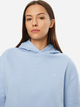 Bluza damska z kapturem elegancka Calvin Klein K20K208126-C1X XS Niebieska (8720639976997) - obraz 5
