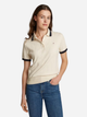 Поло жіноче Tommy Hilfiger WW0WW43925-AEF M Молочне (8720638414780) - зображення 1