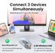 Бездротова комп'ютерна миша Wireless Mouse М388 Dual Bluetooth + 2,4G на акумуляторі прозора PK - изображение 3