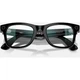 Смарт-окуляри Ray-Ban Meta Wayfarer Shiny Black Frame Clear Lenses (RW4006 601/SB 50-22) - зображення 3