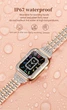 Смарт-часы женские LIGE Diamond Elegance Smartwatch с функциями мониторинга здоровья - изображение 6