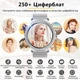 Жіночий розумний смарт годинник , підтримка ios та android, айфон та андроід, красивий смарт watch для жінок з функціями сповіщень та дзвінків, серебристого кольору - зображення 6